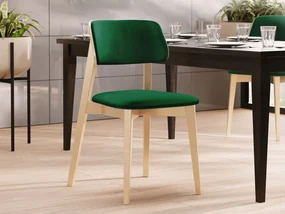 Scaun sufragerie KD 63 C (Fag + smaragd) . 1103447