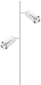 Lampadar FLOWER 2xGU10/8W/230V alb