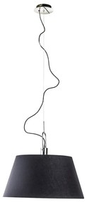 Lustra / Pendul design modern 50cm Alicante BK