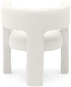 Fotoliu design alb ALPAH B