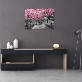 Tablou copacului magnolie (70x50 cm), în 40 de alte dimensiuni noi