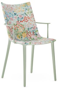 Scaun HHH tapitat stofa, varianta multipla - Kartell Culoare: Alb / Lichen