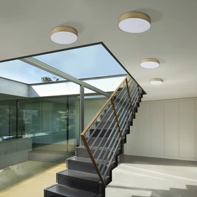 Plafoniera LED cu telecomanda MONZA R 40 CCT CHA