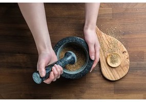 Cole&Mason - Pistil granit cu pistil, pr. 18 cm, granit negru