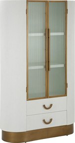 Bufet / Vitrina Tolosa Display, Mauro Ferretti, 85x40x160 cm, MDF/fier, multicolor