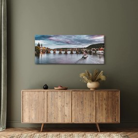 Tablou cu Vltava (120x50 cm)