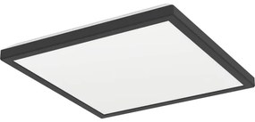 Eglo 901442-LED Plafonieră baie ROVITO 13,4W/230V 29x29cm IP44 negru