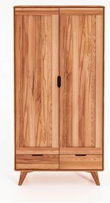 Dulap din lemn de fag 90x180 cm Greg - The Beds