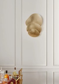 Aplica de perete LUX, Ambientala, Otel, Auriu Vintage, Akemi 339-03-VGL-CE HVL