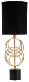 Lampa de masa CIRCLY cu decor auriu