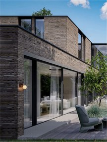 Aplica LED iluminat exterior modern IP65 ORACLE corten
