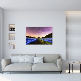 Tablou cu câmp colorat (90x60 cm)