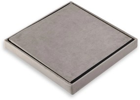 Taburet pliabil bej ZAREX VELVET L