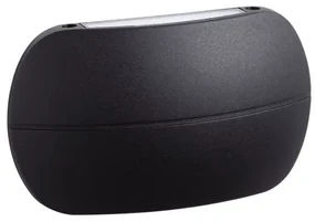 Aplica LED iluminat exterior ambiental, IP65, PRATO negru