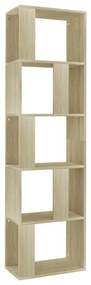 800111 vidaXL Bibliotecă/Separator, stejar sonoma 45x24x159 cm lemn prelucrat