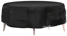 vidaXL Husă mobilier tip insulă, 8 ocheți, rotund, Ø188x50 cm