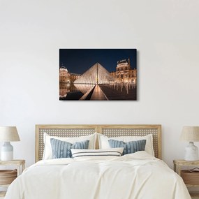 Tablou - Louvre noaptea (90x60 cm)