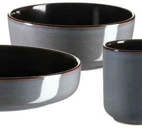 Set de masă Mäser 10 piese ALENIA, albastru