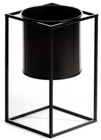 Suport pentru flori RING 40x23 cm negru