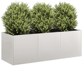 vidaXL Jardinieră 120x40x40 cm oțel inoxidabil