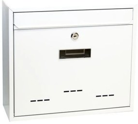 Cutie poștală BK 31, cu orificii, albă