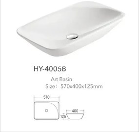 Lavoar Aplicat Modern Line 57×40CM – HY-4005B