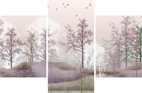 Tablou cu pădure (90x60 cm)