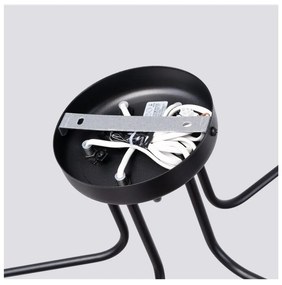 Plafonieră neagră-albă Beam – Sollux