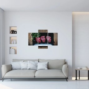 Tablou cu carne pe farfurie (90x60 cm)