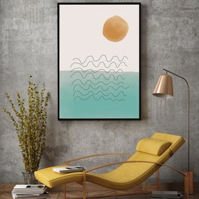 Poster - Abstracție pictată (A4)