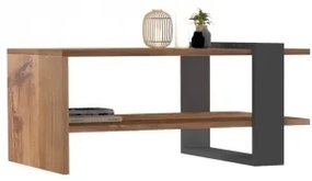 Măsuță de cafea OVA 35x80 cm maro/antracit