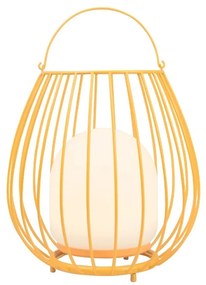 Lampa LED portabila pentru exterior solara cu baterii Jim To-Go galben