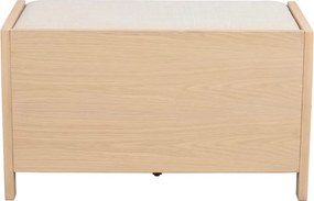 Bancă în culoare naturală Hillmond – Rowico