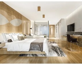 Spot CLEO 1xE27/24W/230V auriu