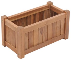 Strat inaltat, 50 x 25 x 25 cm, lemn masiv de tec 50 x 25 x 25 cm, 1, 1
