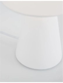 Veioza, lampa de masa design modern ZERO gips alb NVL-9577162