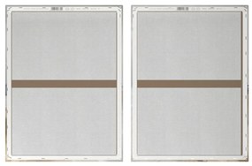 Set de tablouri cu detalii pictate manual 2 buc. 50x70 cm Breeze – Styler
