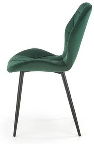 Scaun K453 velvet verde