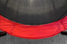 Trambulină G21 SpaceJump, 366 cm, roșie