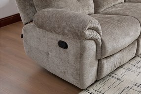 Canapea dumonde 3 locuri cu 2 reclinere manuale Norven 249x105 cm