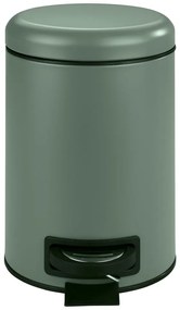 Coș cu pedală pentru baie Wenko Leman, 3 l, verde