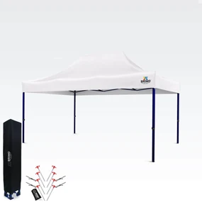Cort evenimente 3x4,5m - fara 3 pereti - Alb