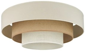 Brilagi-LED Plafonieră DENVER LUNETA LED/12W/230V pr. 60 cm bej/crem