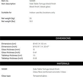 Masuta laterala LUX Tortugo