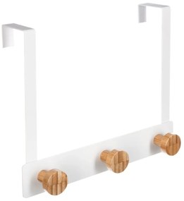 Suport pentru prosoape, atasat la usa, 3 carlige