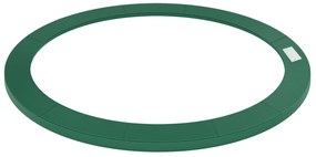 HOMCOM Pernă de protecție pentru trampolină de grădină, Ø 244cm Verde | Aosom Romania