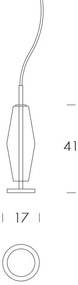 Pendul LED, Lustra suspendata deosebita design LUX Chic