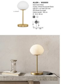 Veioza/Lampa de masa design modern decoprativ ALLEN