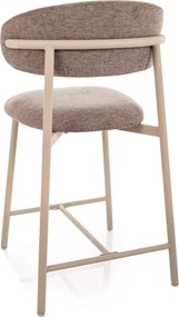 Scaun de bar ELONE, casmir/bej