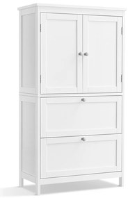 Dulap baie LAVORANO 110x60 cm, albă